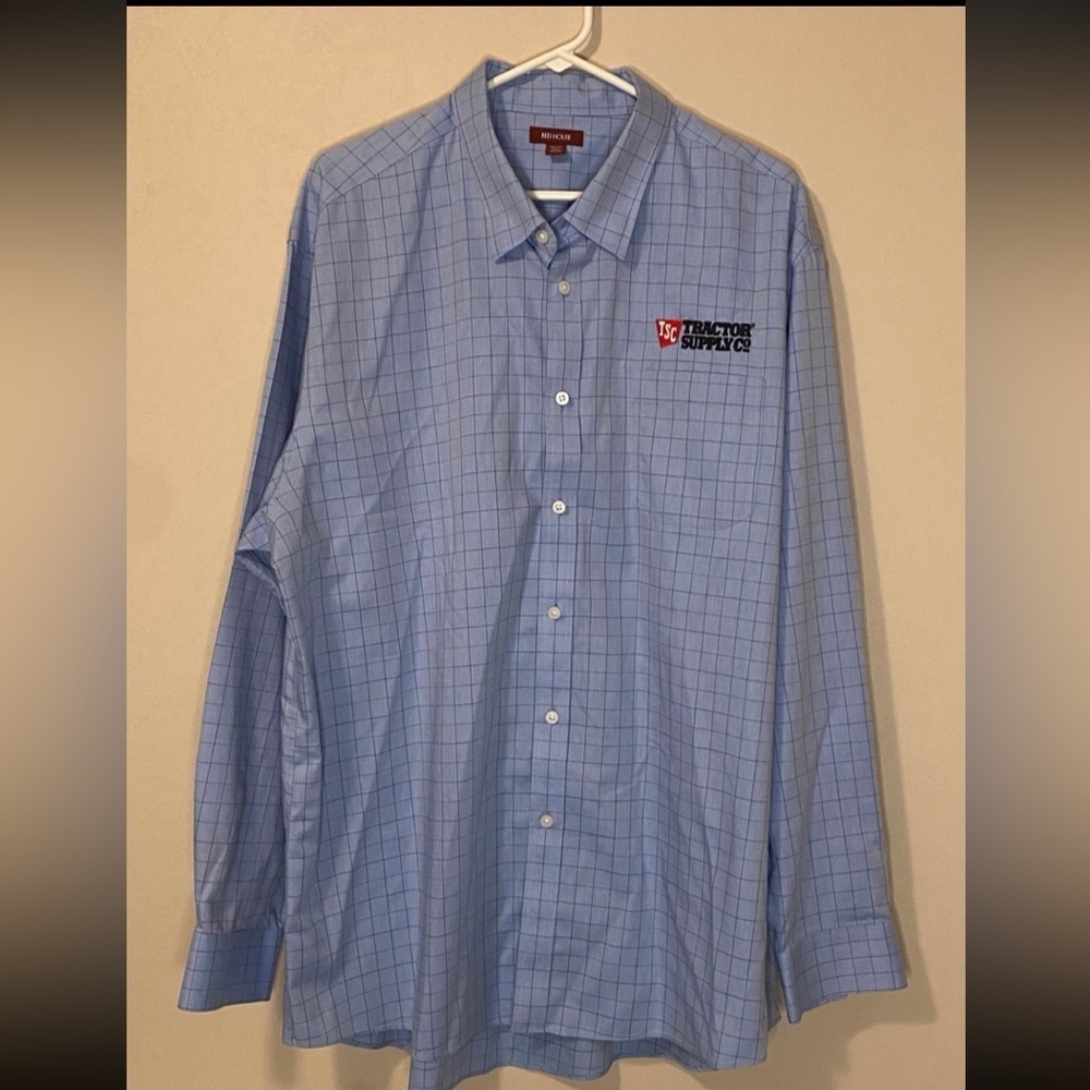 Tractor Supply Red House Men’s button up shirt XXL